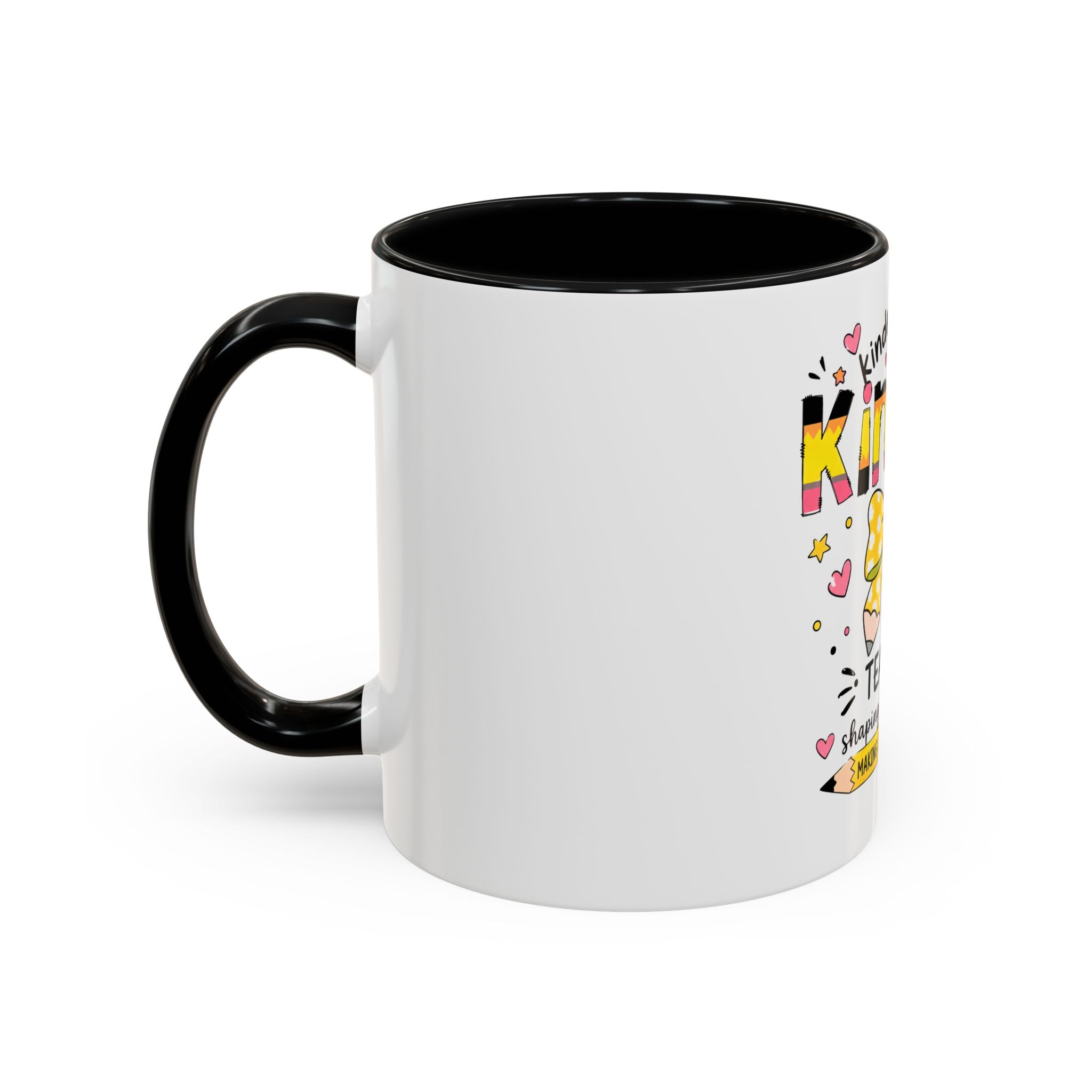 Kindergarten Teacher Coffee Mug - "Shaping Little Minds, Making Big Impacts"