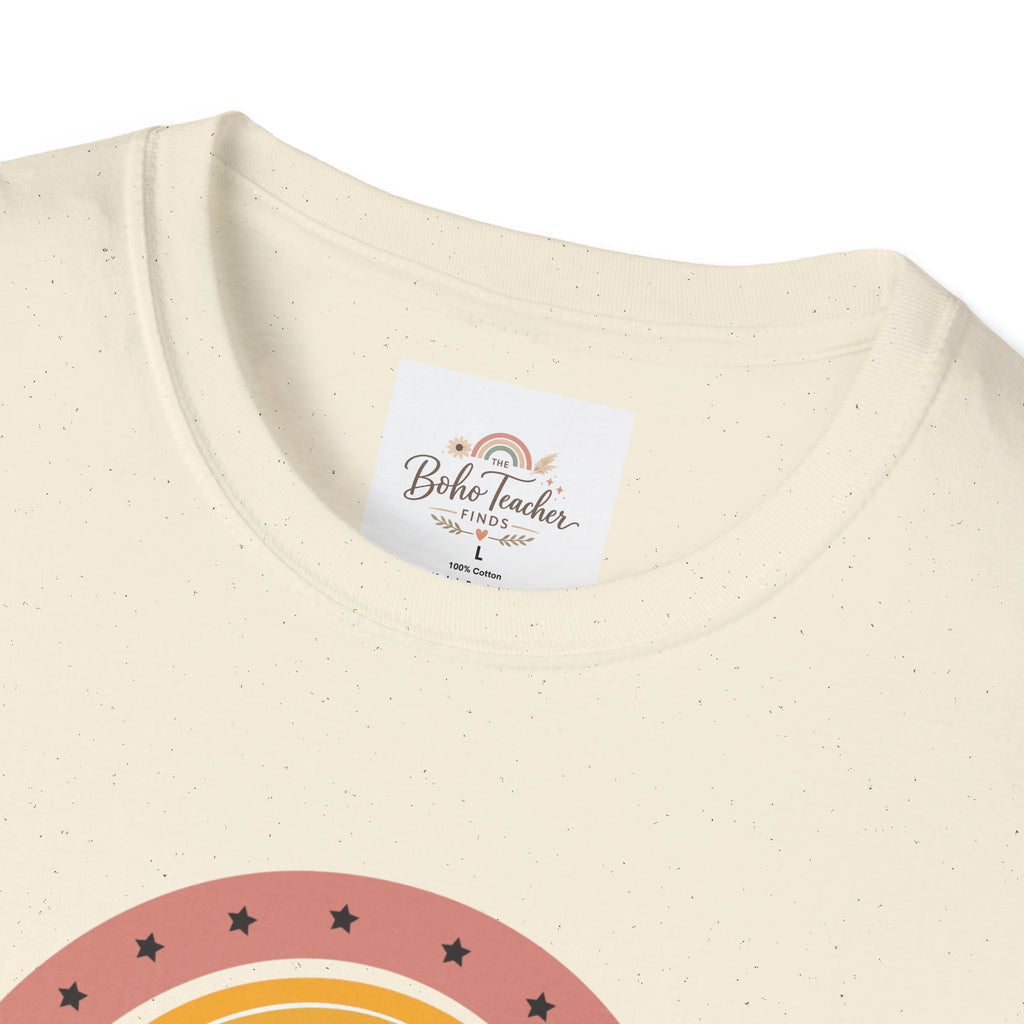 Teacher Rainbow T-Shirt — "Teaching Little Learners with Love"