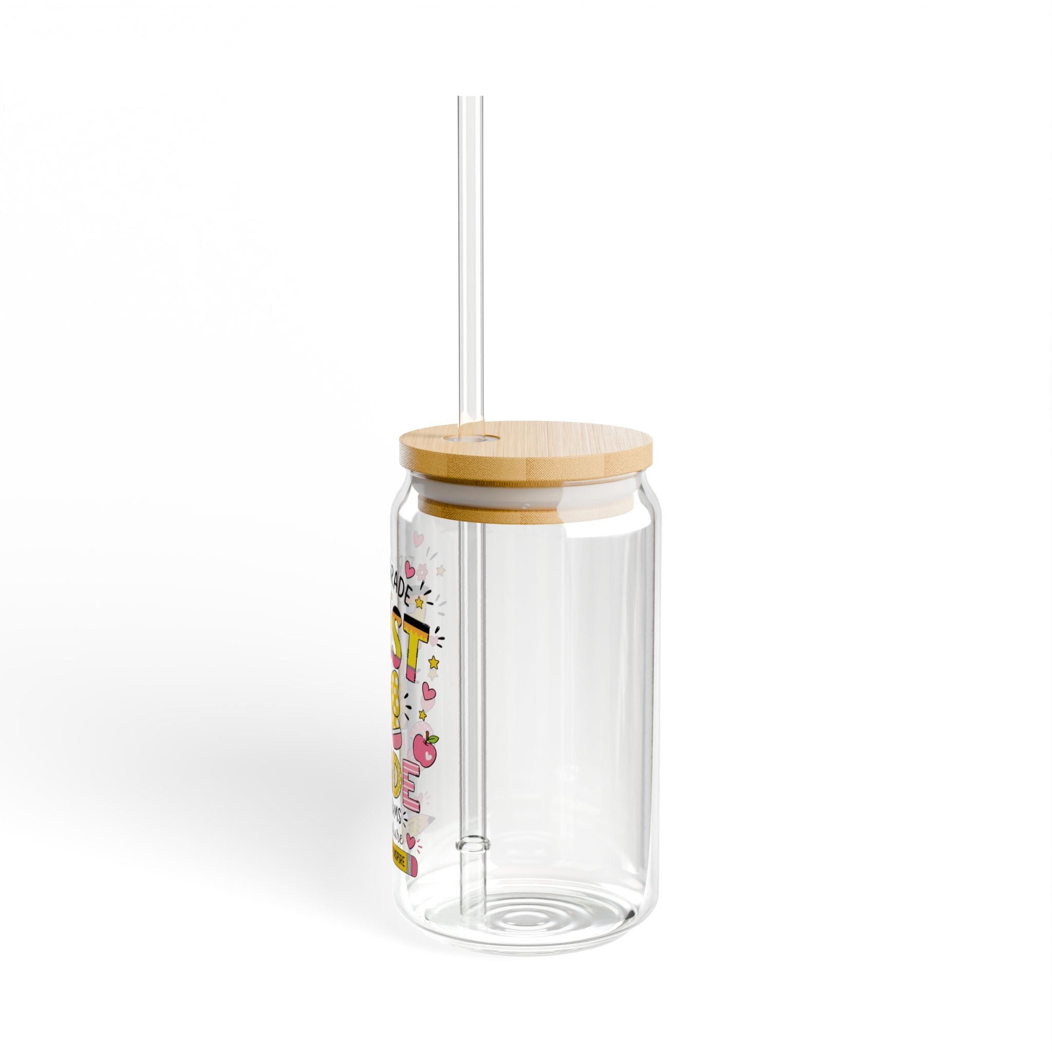 First Grade Sipper Glass - 'First Grade Big Dreams' 16oz Kids Drinking Cup