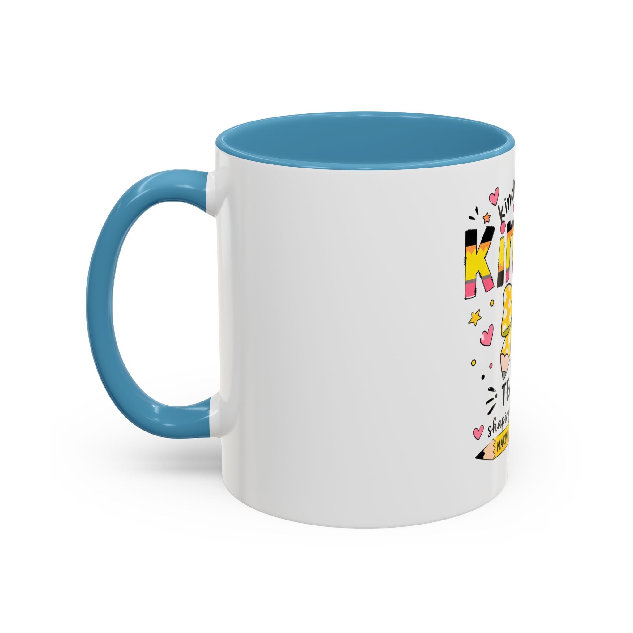 Kindergarten Teacher Coffee Mug - "Shaping Little Minds, Making Big Impacts"