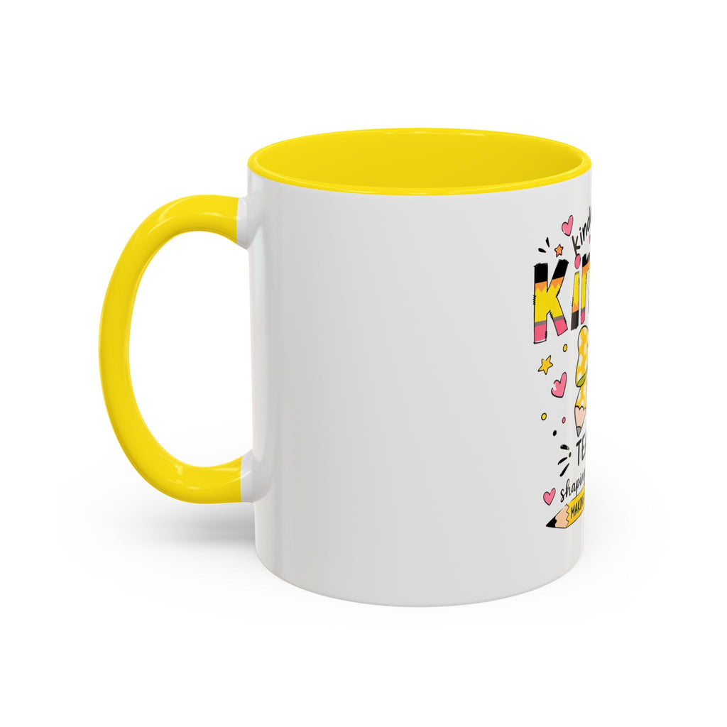 Kindergarten Teacher Coffee Mug - "Shaping Little Minds, Making Big Impacts"