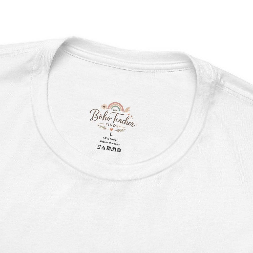 Teacher Rainbow T‑Shirt — “A Beautiful Day for Learning” Back‑to‑School Tee