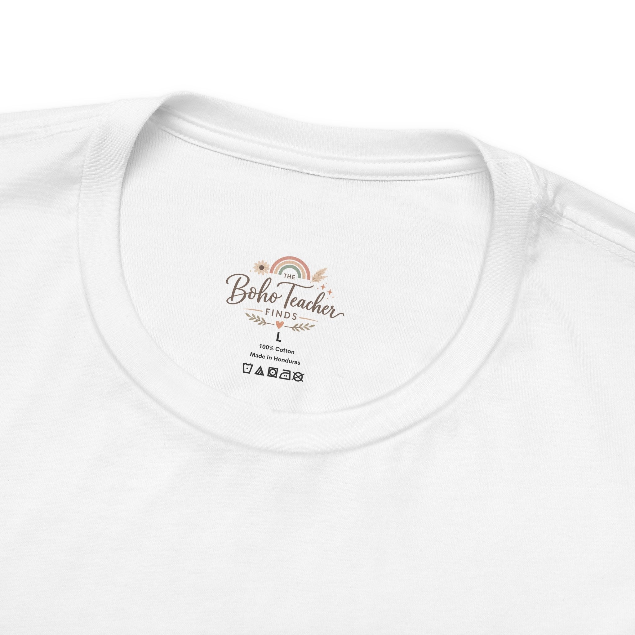 Teacher Rainbow T‑Shirt — “A Beautiful Day for Learning” Back‑to‑School Tee