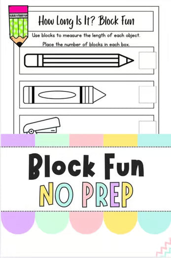 Non-Standard Length Measurement Pack | Kindergarten–2nd Grade